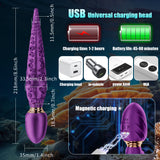 Tentacle Dildo Wand Vibrator - Waterproof & Whisper Quiet