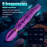 Tentacle Dildo Wand Vibrator - Waterproof & Whisper Quiet