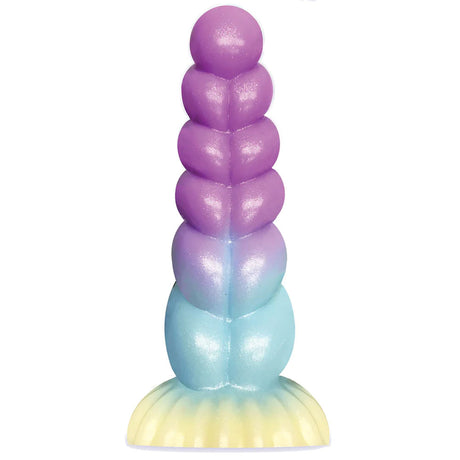 Alien Nation Stardust Glitter Rainbow Unicorn Horn Creature Dildo (21cm)