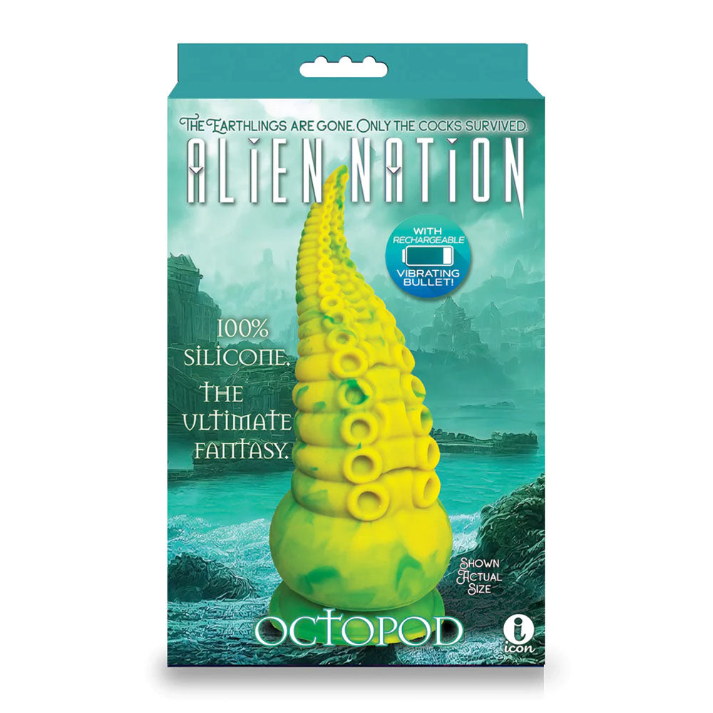 Alien Nation Octopod – Vibrating Tentacle Creature Dildo (22.9cm)
