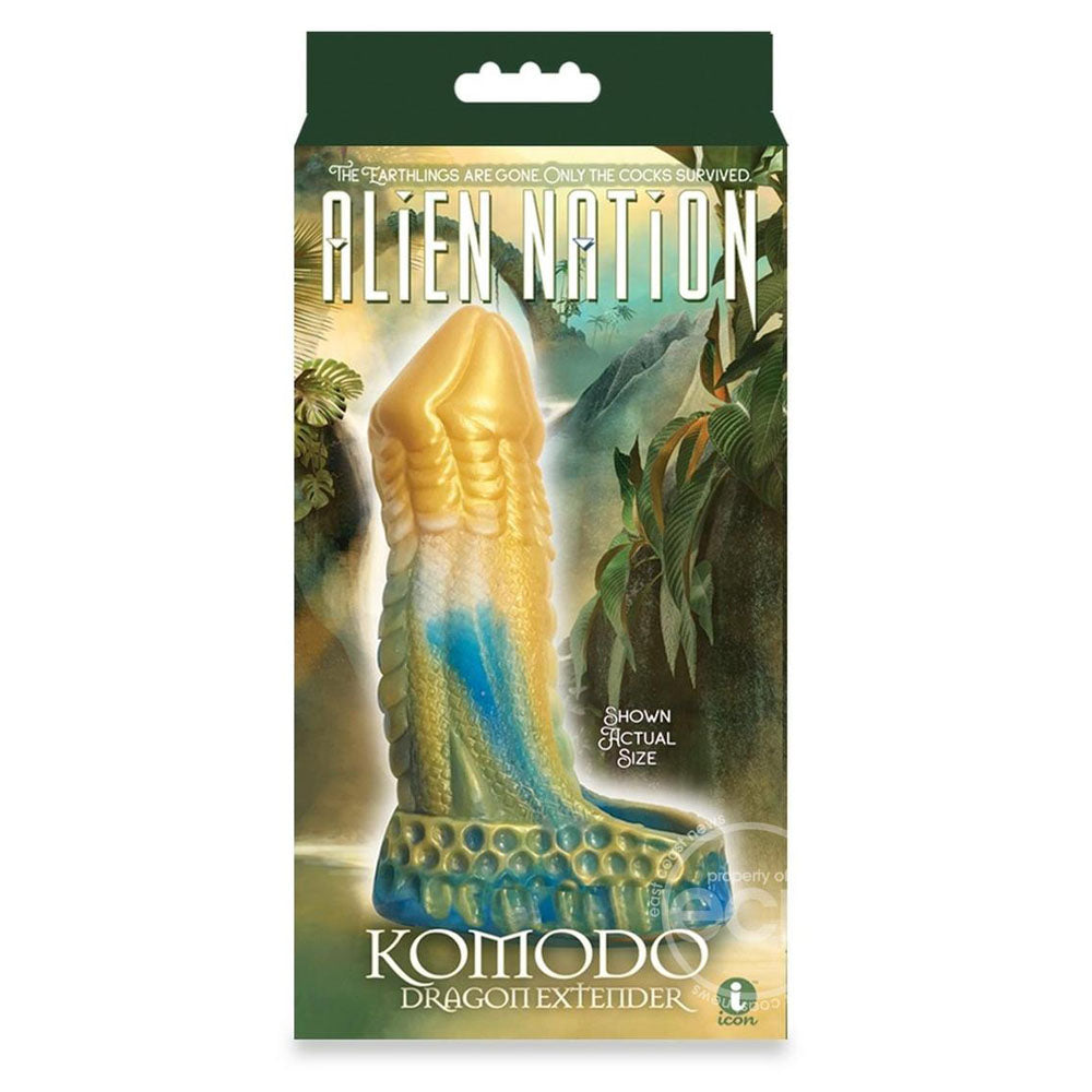 Alien Nation Komodo – Fantasy Penis Extender Sleeve (16.5cm)
