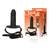 The 9's Orange it the New Black Cock Gag Mouth Restraint