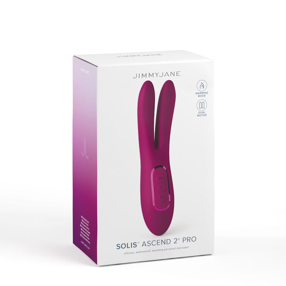 JimmyJane Solis Ascend 2 PRO – Dual Tip Vibrator with Heat