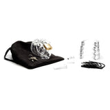 CB-X Mini-Me Clear Chastity Cock Cage Kit – 1.25"
