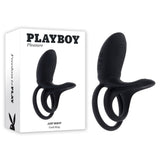 Playboy Pleasure Just Right Vibrating Cock & Ball Ring