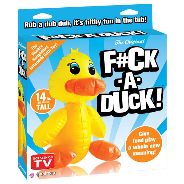 F#ck-A-Duck – Naughty Inflatable Bath Toy for Adults