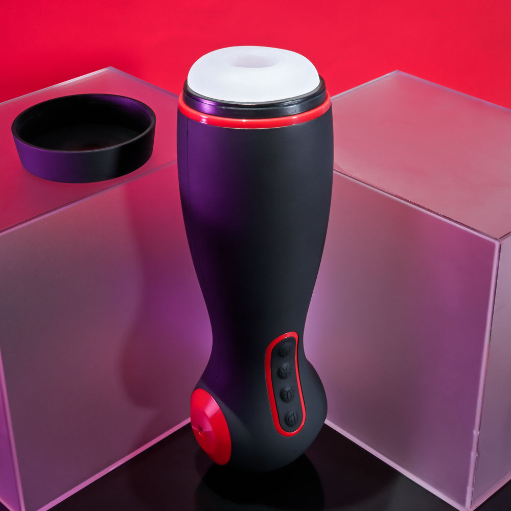 Zero Tolerance Tight Squeeze – Vibrating, Squeezing & Talking Stroker