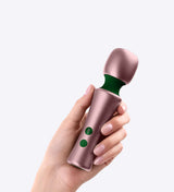 Bougie Rose Gold Wand Massager - Temperature Play, Powerful & Waterproof