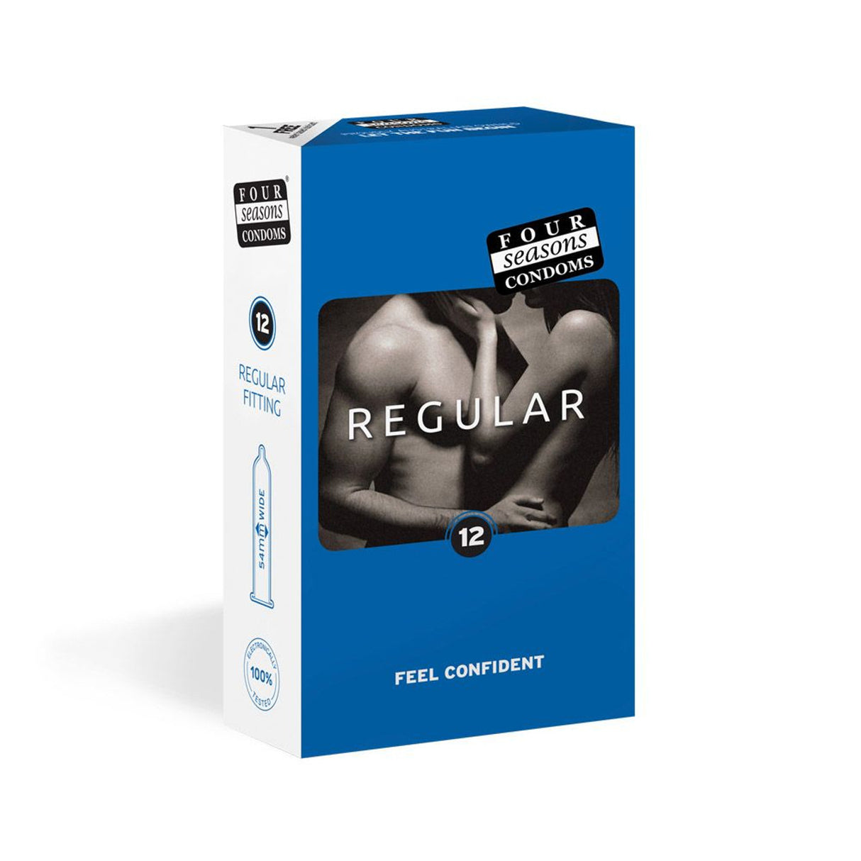 Four Seasons Regular Lubricated Condoms 12PK