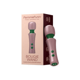 Bougie Rose Gold Wand Massager - Temperature Play, Powerful & Waterproof